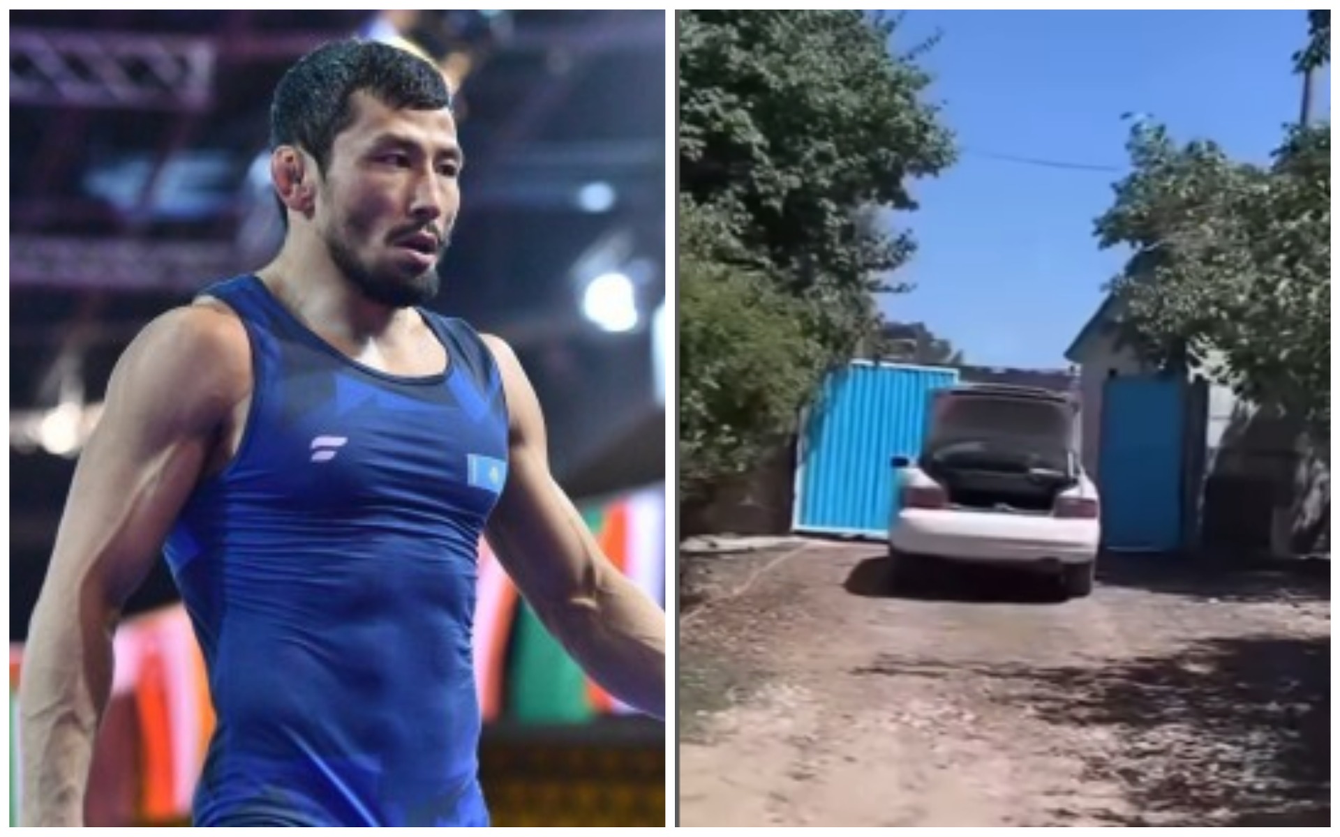 "اسفالت ەشقاشان بولماعان سيياقتى": اينۇر تۇرسىنباەۆا دەمەۋ جادىراەۆتىڭ ٷيٸن كٶرسەتتٸ